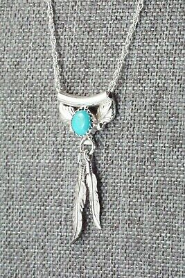 Turquoise & Sterling Silver Necklace - Sharon McCarthy