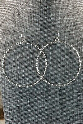 Navajo Sterling Silver Earrings - Nashina Tsosie
