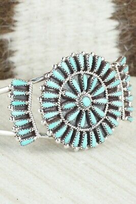 Turquoise & Sterling Silver Bracelet - Judy Wallace