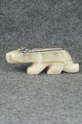 Mountain Lion Zuni Fetish Carving - Reynold Lunasee