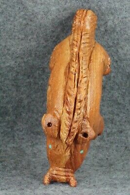 Razorback Hog Zuni Fetish Carving - Louise Ponchuella