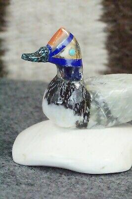 Duck Zuni Fetish Carving - Sullivan Shebola - High Lonesome Trading