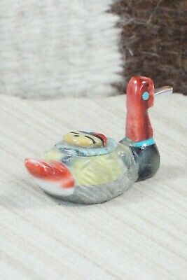 Duck Zuni Fetish Carving - Darrin Boone