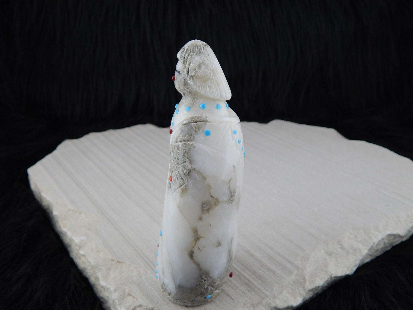 Corn Maiden Zuni Fetish Carving - Michael Laweka - High Lonesome Trading