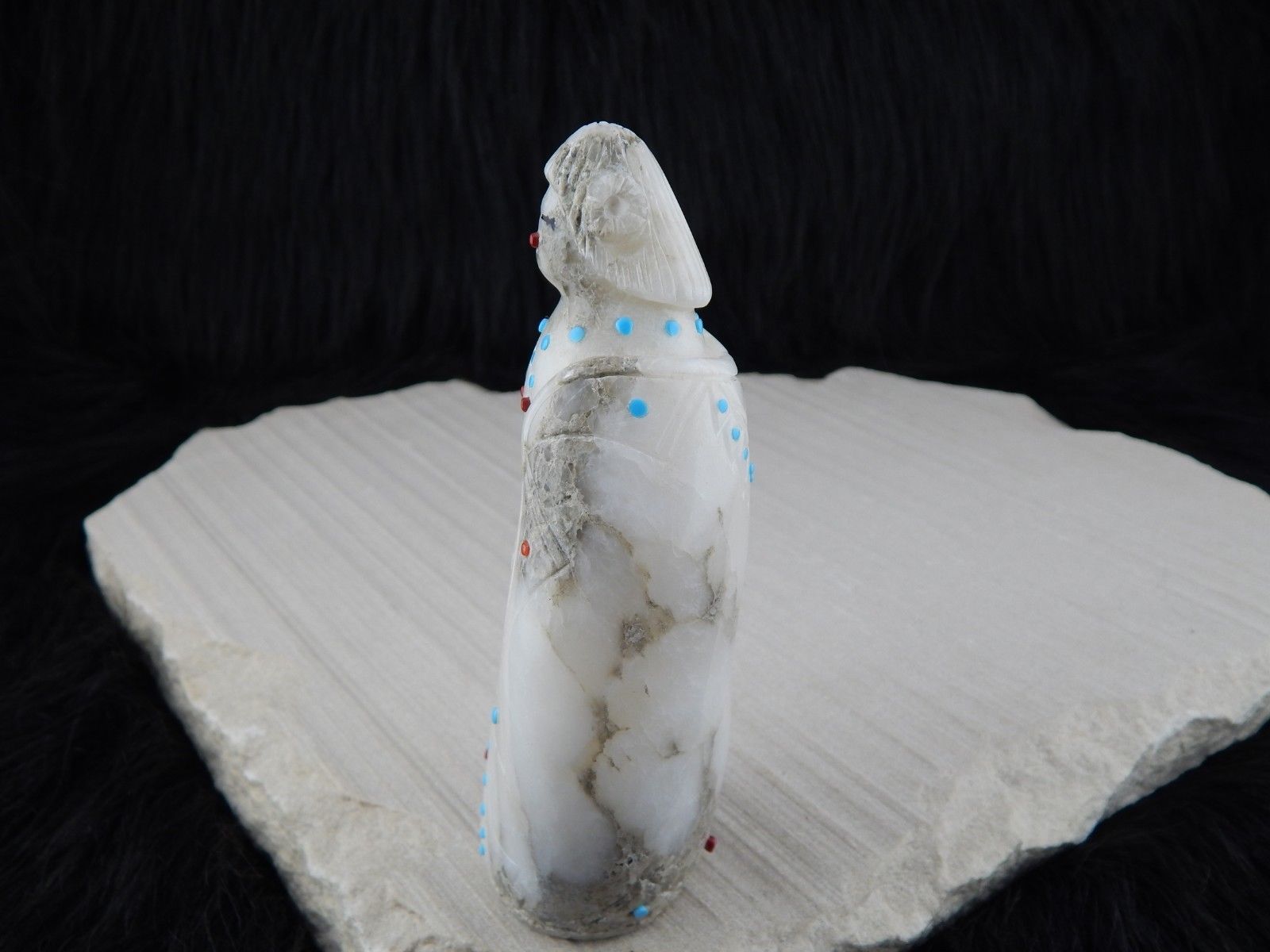 Corn Maiden Zuni Fetish Carving - Michael Laweka - High Lonesome Trading