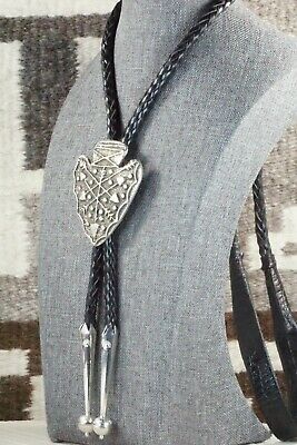 Sterling Silver Bolo Tie - Delbert Arviso