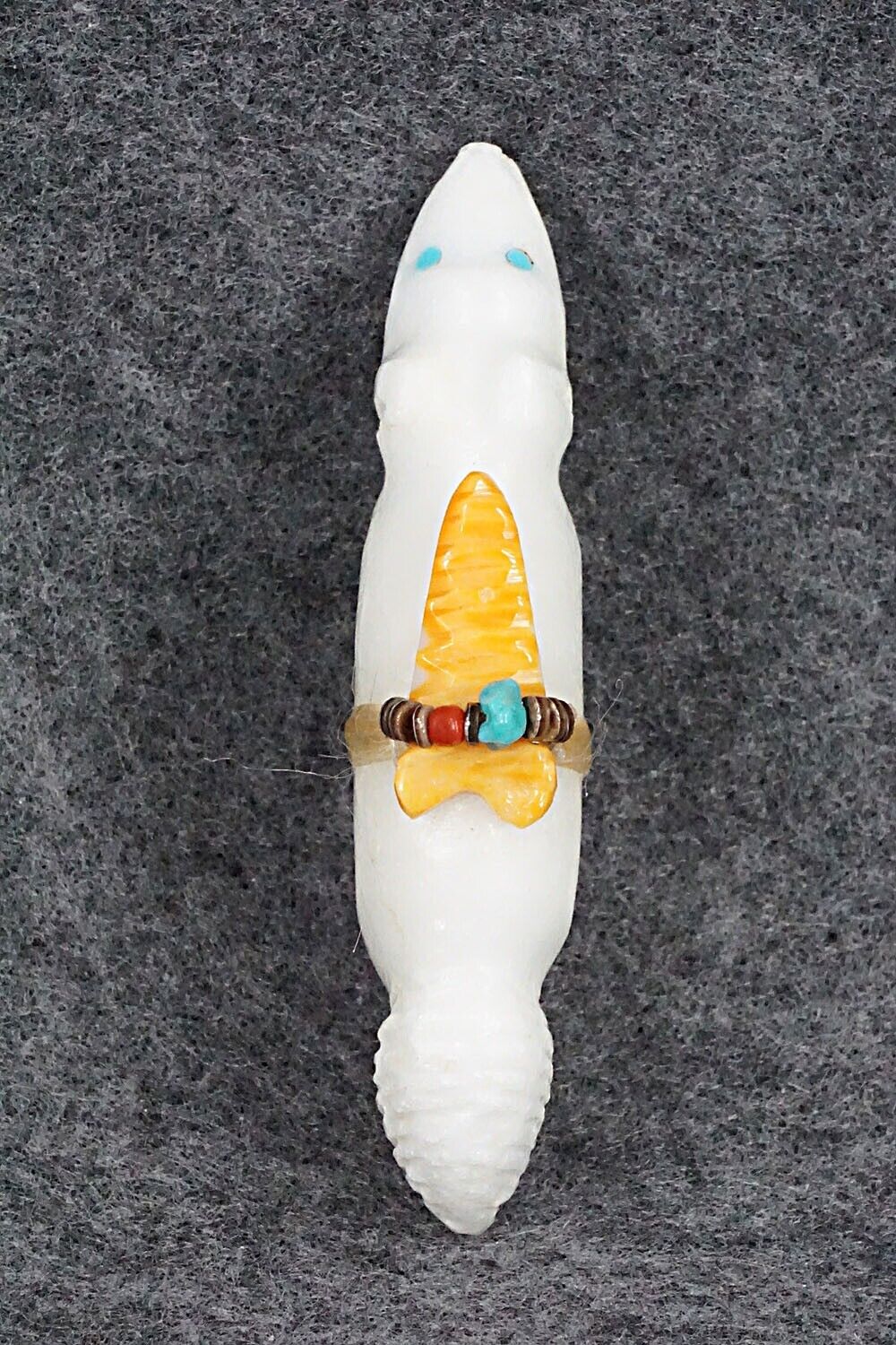 Wolf Zuni Fetish Carving - Peter Gasper