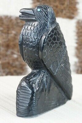 Crow Zuni Fetish Carving - Derrick Kaamasee