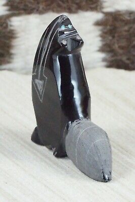 Wolf Zuni Fetish Carving - Russell Shack