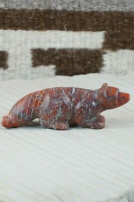Wolf Zuni Fetish Carving - Nelson Yatsattie - High Lonesome Trading