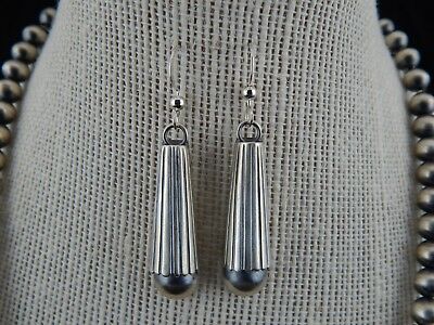 Navajo Sterling Silver Necklace & Earring Set - Geraldine Yazzie - High Lonesome Trading