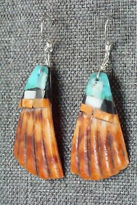 Multi Stone & Sterling Silver Earrings - Torevia Crespin