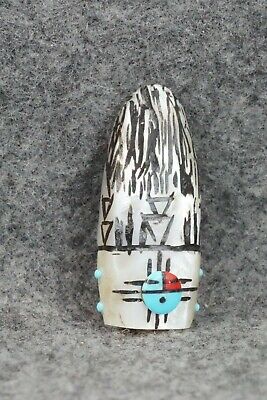 Corn Maiden Zuni Fetish Carving - Jared Amesoli