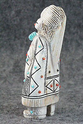 Corn Maiden Zuni Fetish Carving - Claudia Peina
