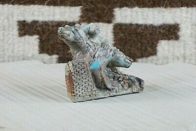 Mutli Directional Zuni Fetish Carving - Herbert Him - High Lonesome Trading