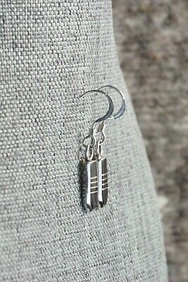 Onyx & Sterling Silver Earrings - Valentino Laate