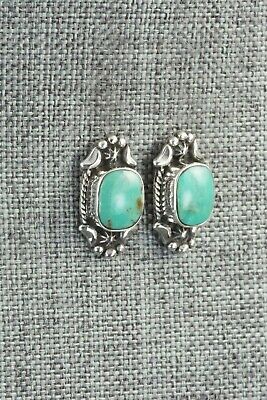 Turquoise & Sterling Silver Earrings - Betty Begay