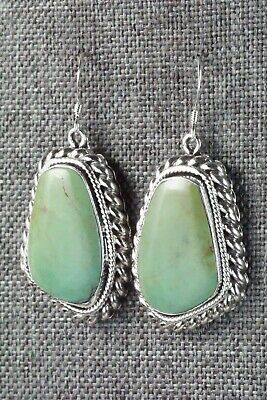 Turquoise & Sterling Silver Earrings - Sharon McCarthy