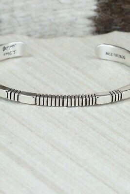 Sterling Silver Bracelet - Jonathan Nez