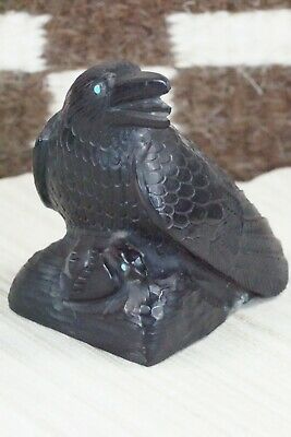 Crow Zuni Fetish Carving - Derrick Kaamasee