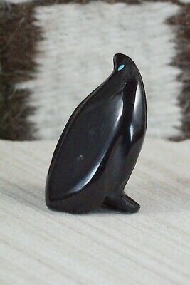 Penguin Zuni Fetish Carving - Calvert Bowannie
