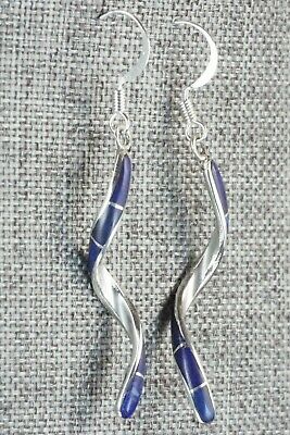 Lapis & Sterling Silver Earrings - Ira Johnson