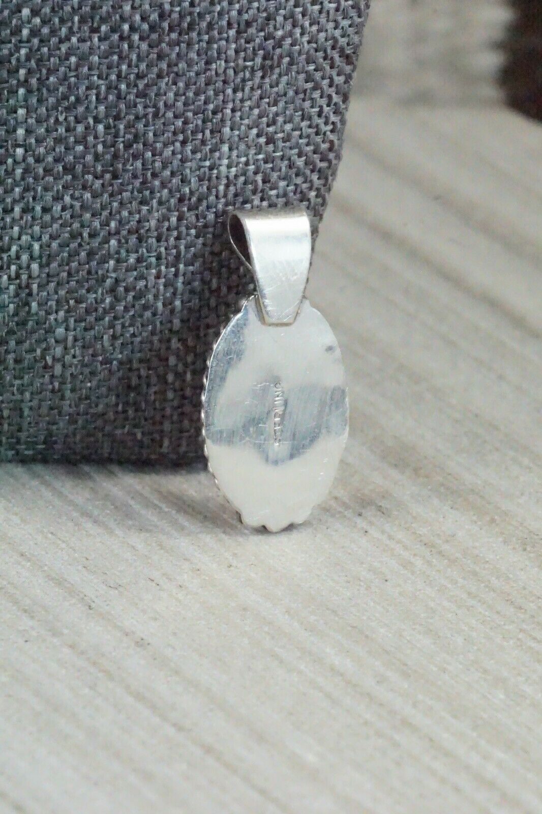 Pink Quartz & Sterling Silver Pendant - Jan Mariano