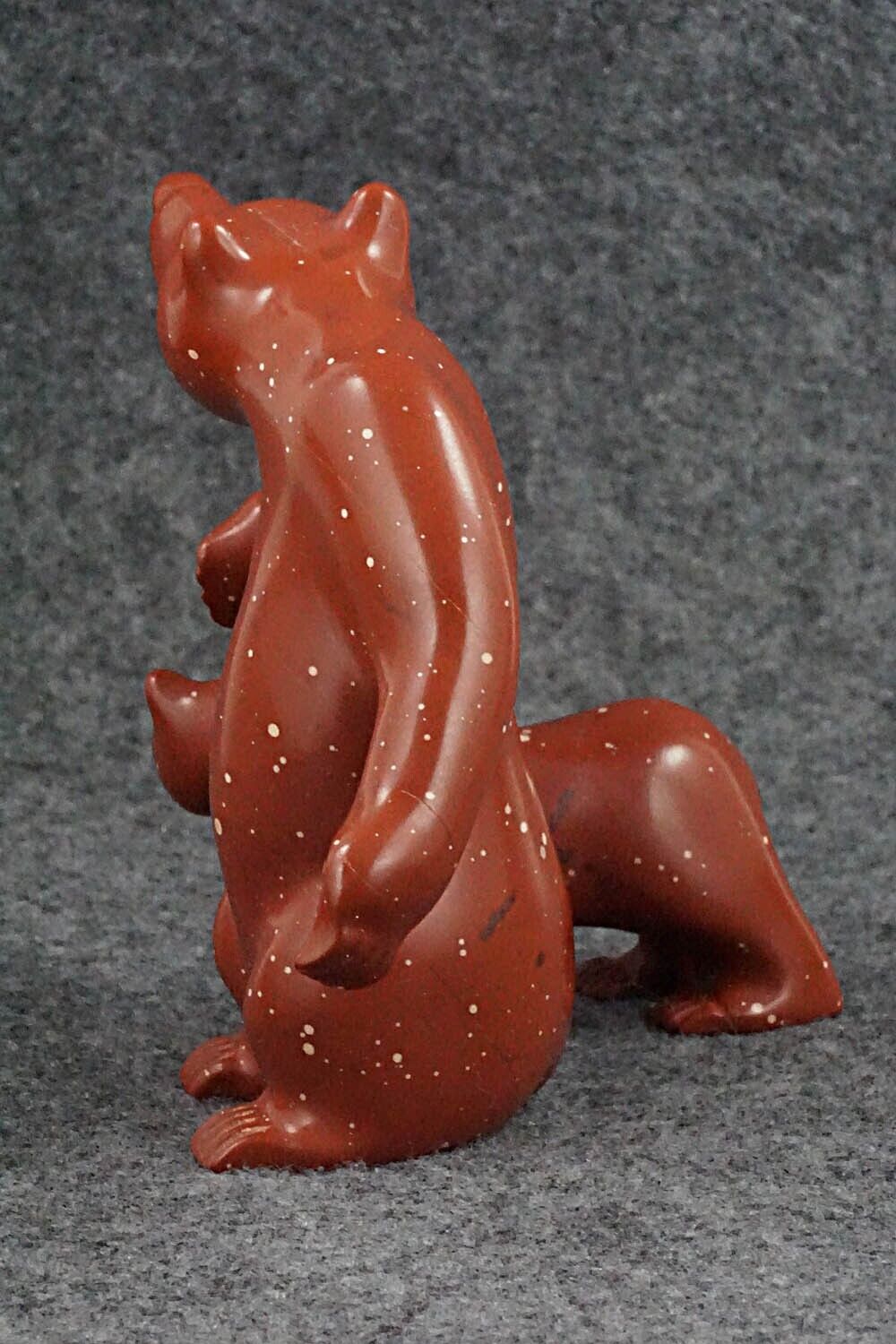 Bear and Cub Zuni Fetish Carving - Albert Eustace