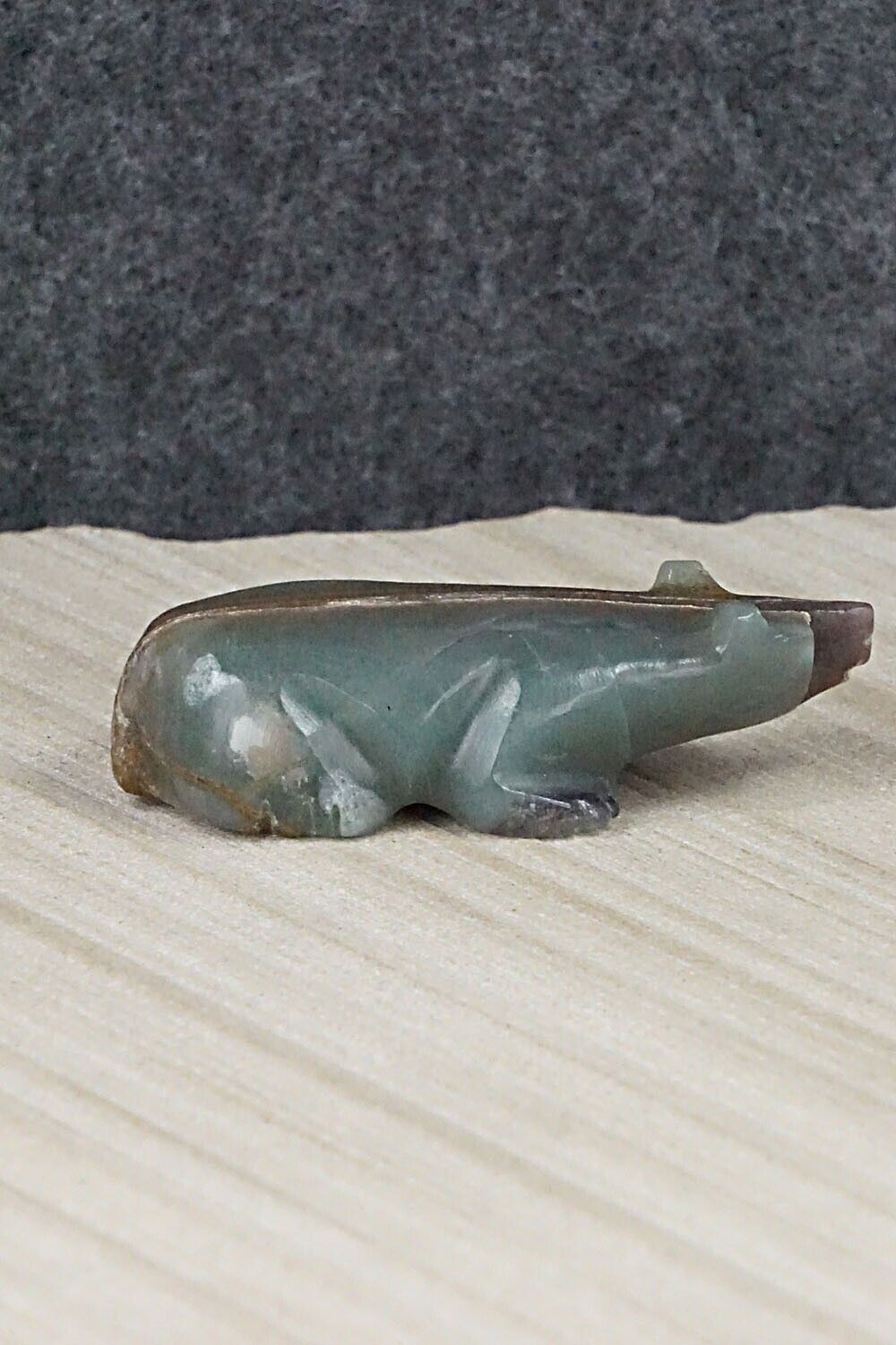 Badger Zuni Fetish Carving - Cheryl Beyuka