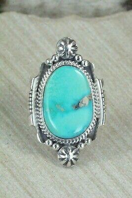 Turquoise & Sterling Silver Ring - Daniel Benally - Size 7 - High Lonesome Trading