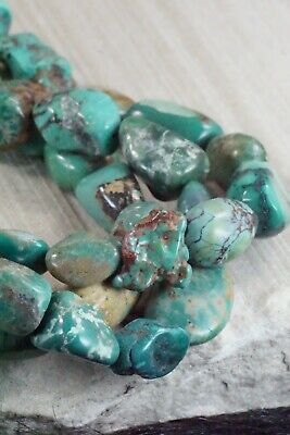 Turquoise & Sterling Silver Necklace - Navajo