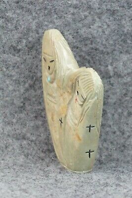 Corn Maiden Zuni Fetish Carving - Sandra Quandelacy