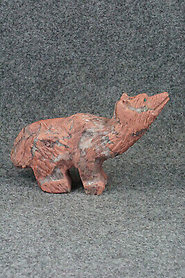 Wolf Zuni Fetish Carving - Jon Quam