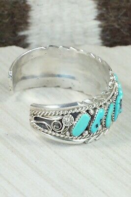Turquoise & Sterling Silver Bracelet - Anthony Brown