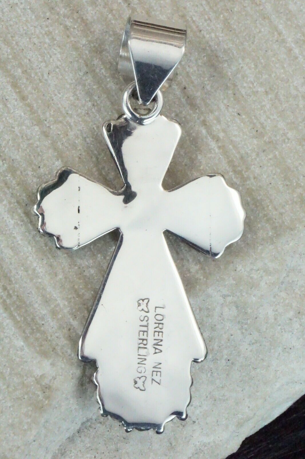 Sterling Silver Pendant - Lorena Nez