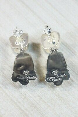 Navajo Turquoise & Sterling Silver Earrings - Greg Yazzie - High Lonesome Trading