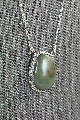 Navajo Turquoise & Sterling Silver Necklace - Annie Spencer