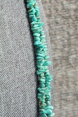 Turquoise & Sterling Silver Necklace - Navajo