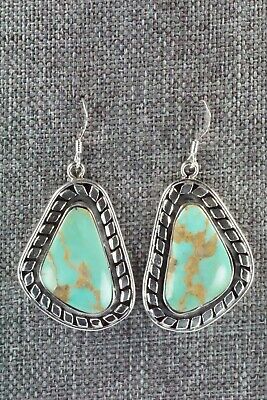 Turquoise and Sterling Silver Earrings - Sharon McCarthy