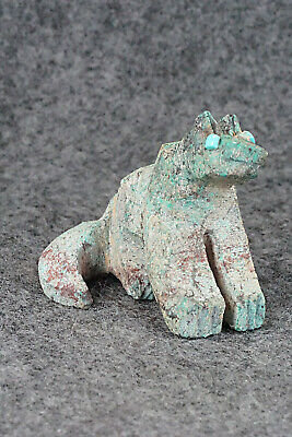 Wolf Zuni Fetish Carving - Jon Quam