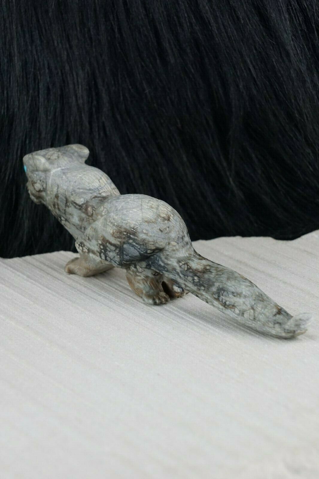 Mountain Lion Zuni Fetish Carving - Tony Mackel - High Lonesome Trading