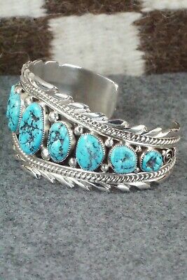 Turquoise & Sterling Silver Bracelet - Anthony Brown
