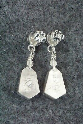 Multi Stone Inlay & Sterling Silver Earrings - Ola Eriacho