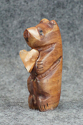 Bear Zuni Fetish Carving - Justin Red Elk