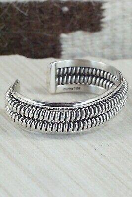 Sterling Silver Bracelet - Elaine Tahe - High Lonesome Trading