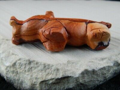 Hog Zuni Fetish Carving - Louise Ponchuella - High Lonesome Trading