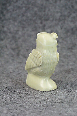Owl Zuni Fetish Carving - Edison Bobelu