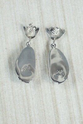 Turquoise and Sterling Silver Earrings - Sharon McCarthy