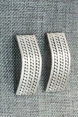 Sterling Silver Earrings - Phillip Tsosie