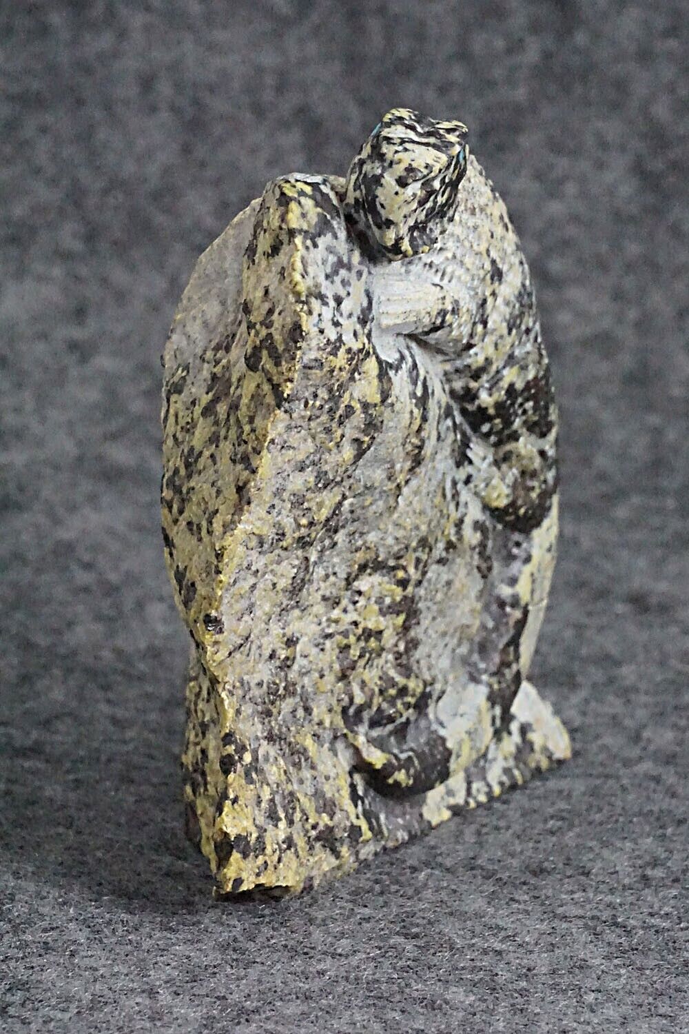 Iguana Zuni Fetish Carving - Colin Weeka